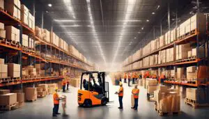 seasonal warehouse logistics support